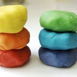 Make your own colourful clay