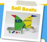 Make your own toy sail boats