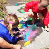Make your own ice chalk paints