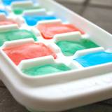 Make your own coloured ice cubes